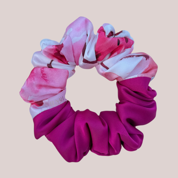 lunali-scrunchie-satyna-kwiatowy-fuksja